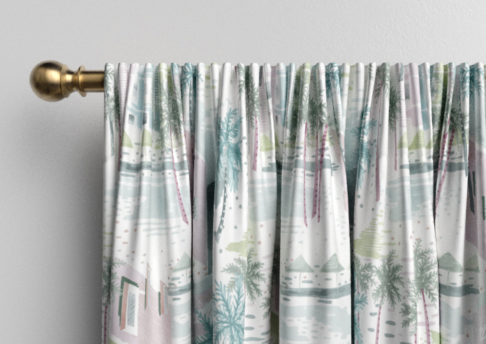 Sunset Boulevard, Watercolour - Made to Measure Curtain - Image 9